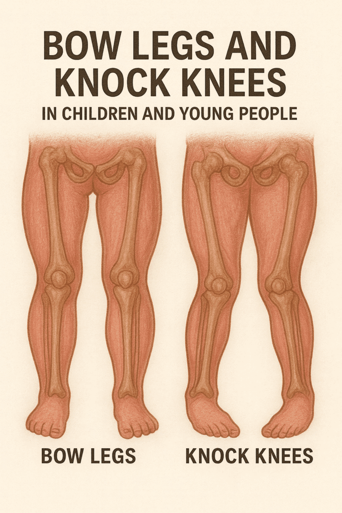 Bow Legs and Knock Knees in Children and Young People